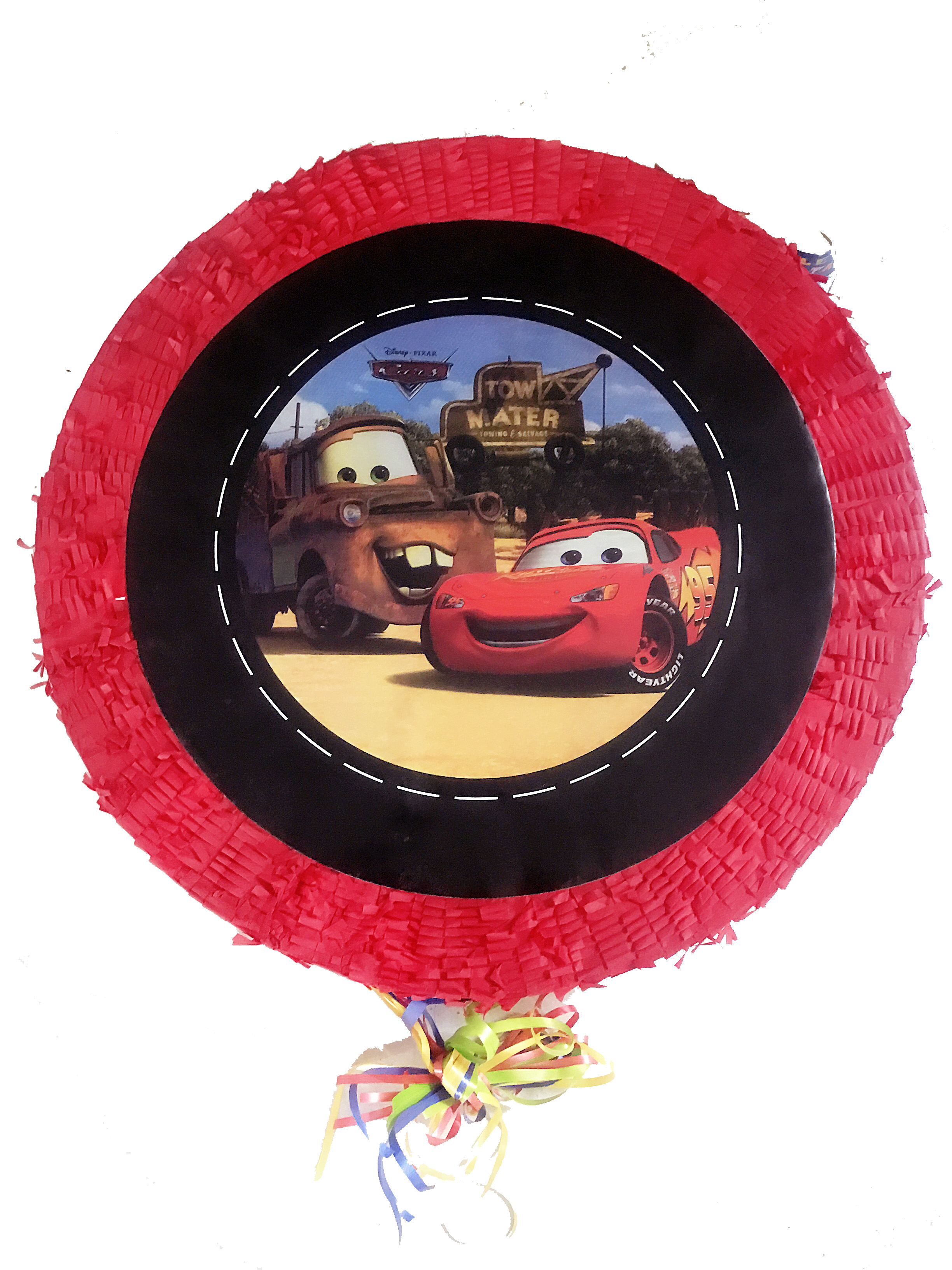 Disney Car's Round Shape Pinata